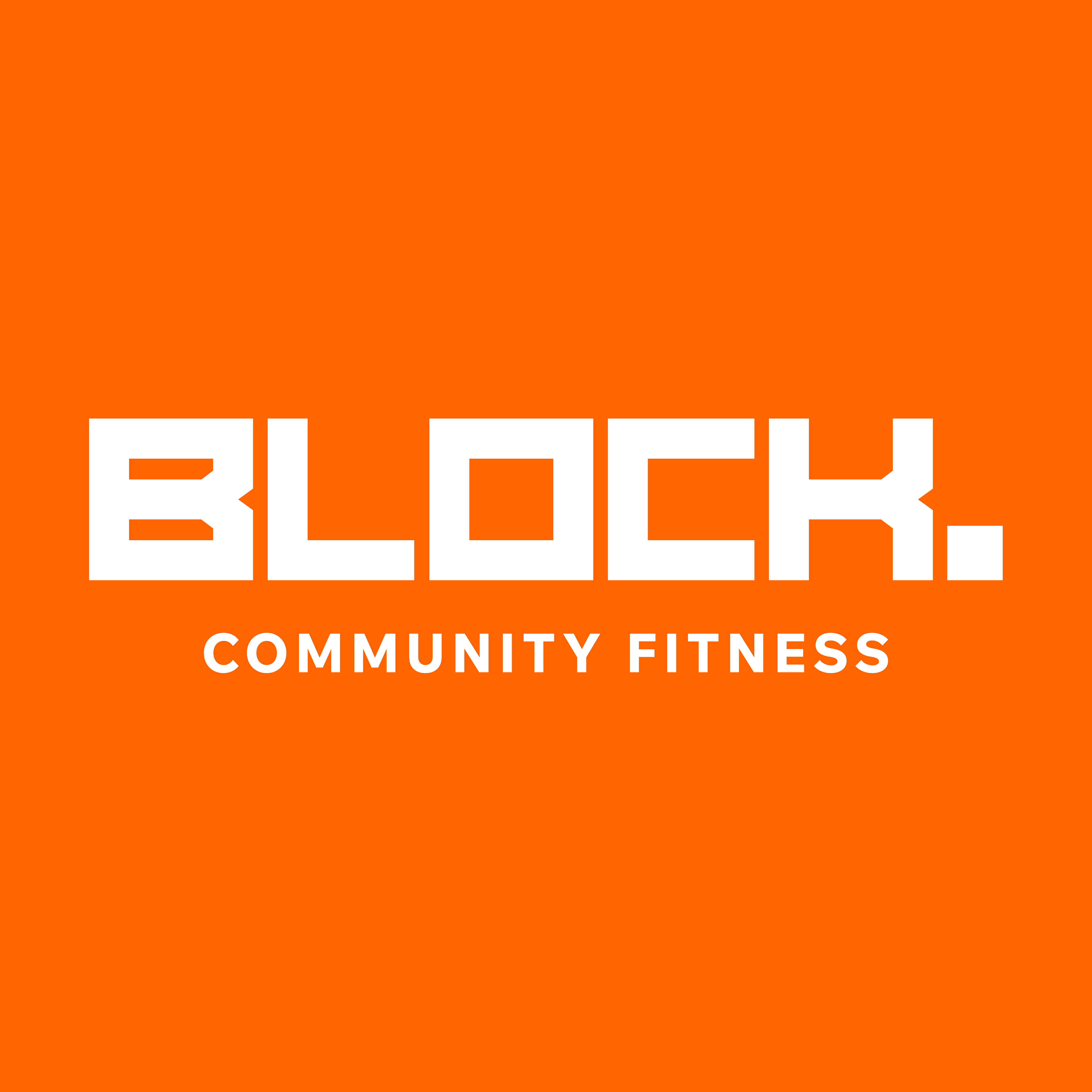 Block Community Fitness Logo